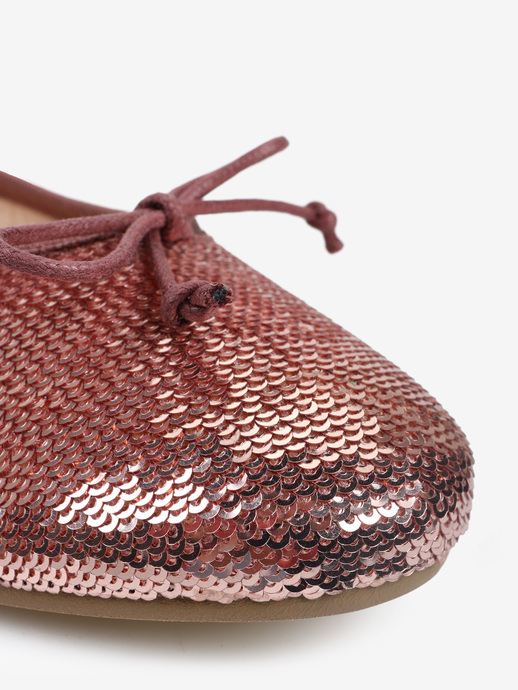 BALERINY HEGO'S MILANO 4101 PAILLETTES ROSA