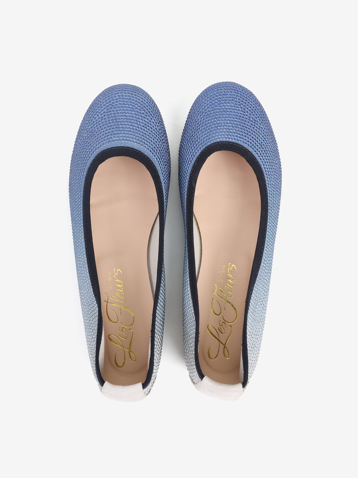 BALERINY HEGO'S MILANO 04104B SFUMATO BLU