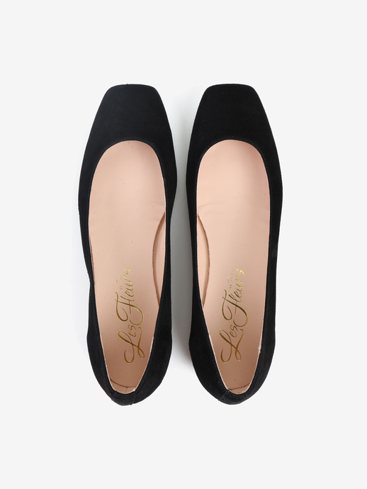 BALERINY HEGO'S MILANO BRERA Q10F CAMOSCIO NERO