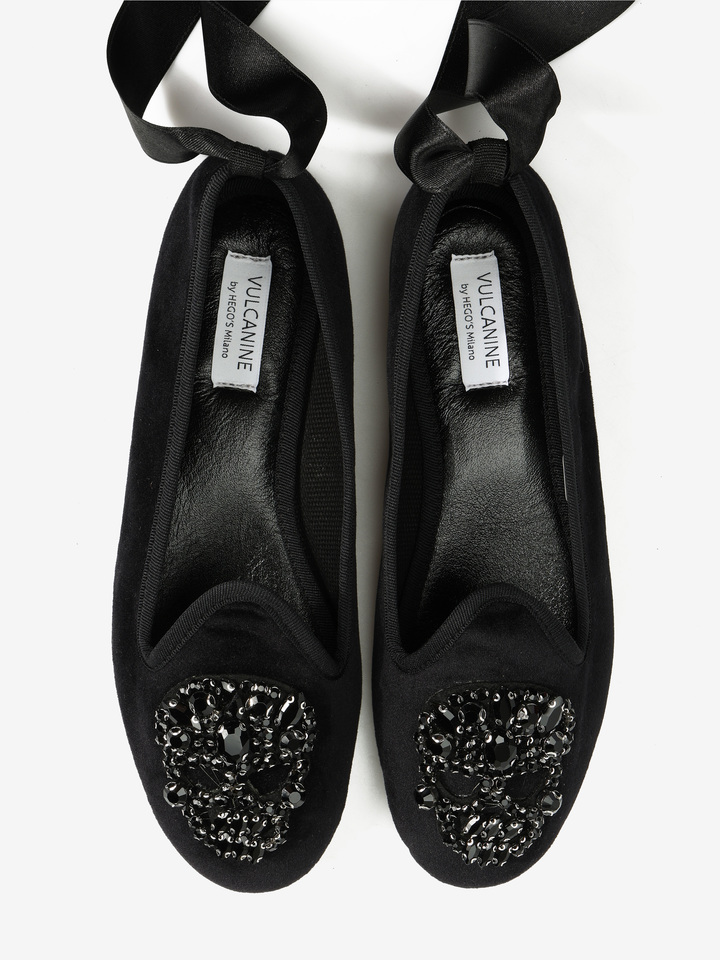 WELUROWE BALERINY  HEGO'S MILANO