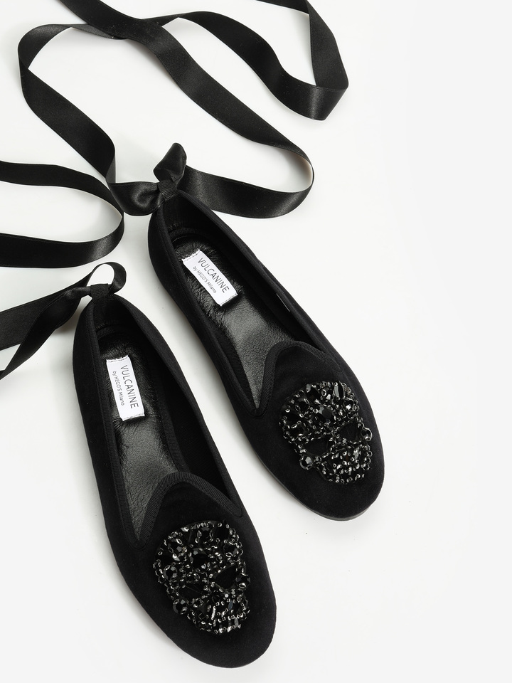 WELUROWE BALERINY  HEGO'S MILANO