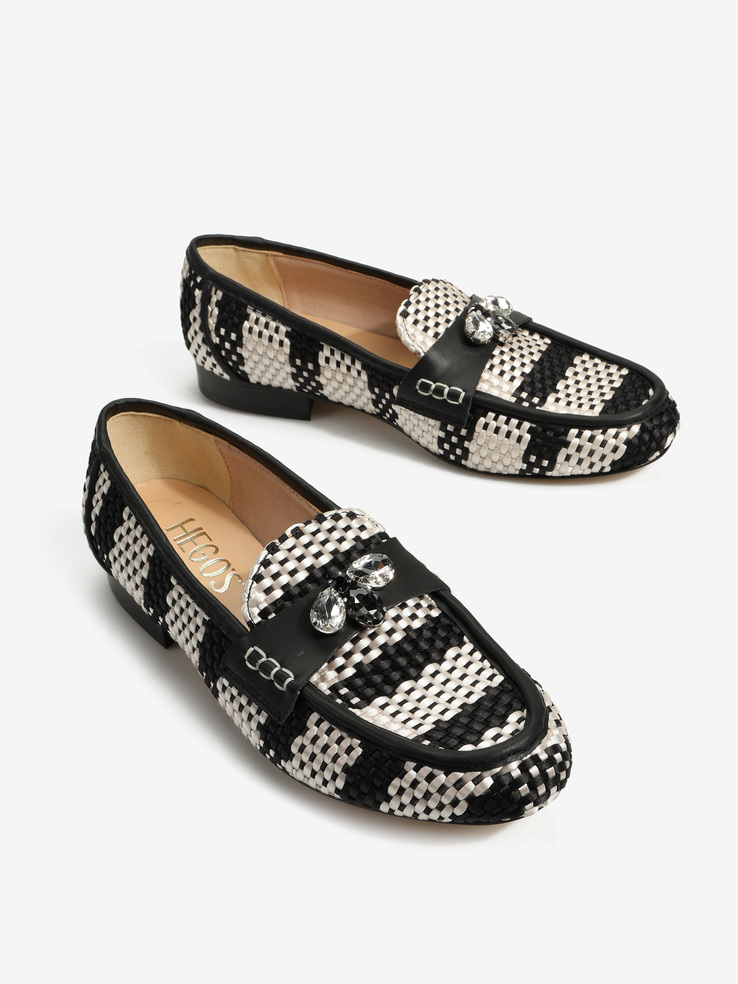 MOKASYNY HEGO'S MILANO 1971-S RASO NERO