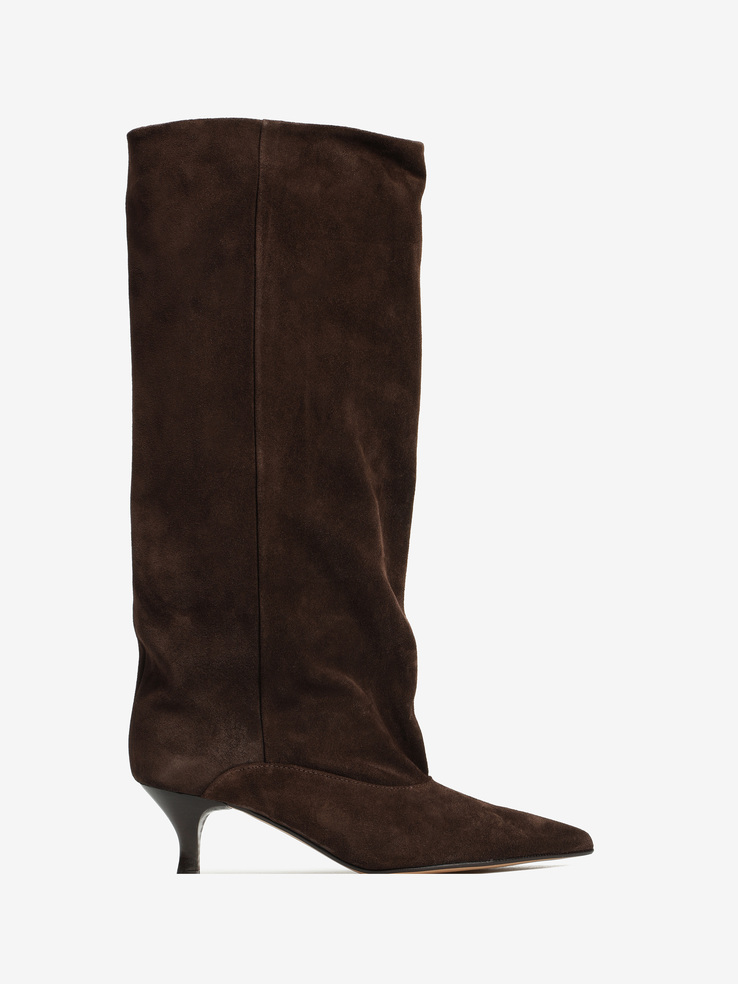 KOZAKI HEGO'S MILANO LUCY-TR11 CAMOSCIO PEPE