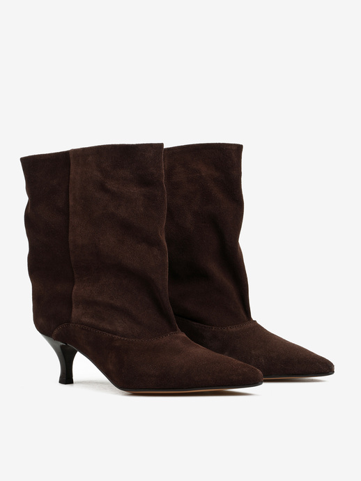 BOTKI HEGO'S MILANO LUCY-TR2 CAMOSCIO PEPE