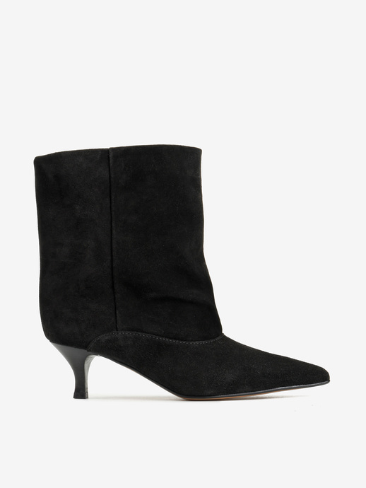 BOTKI HEGO'S MILANO LUCY-TR2 CAMOSCIO NERO