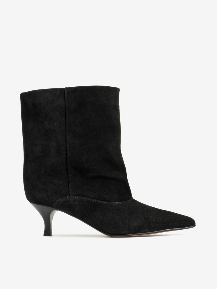 BOTKI HEGO'S MILANO LUCY-TR2 CAMOSCIO NERO