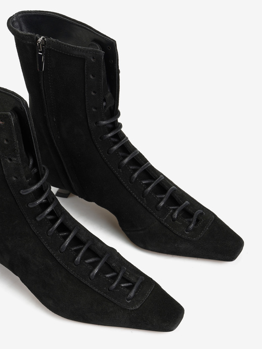 BOTKI HEGO'S MILANO GISEL-50713 CAMOSCIO NERO