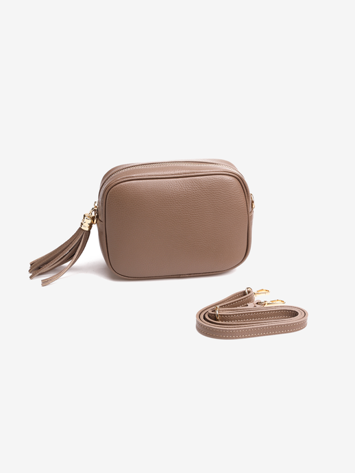 TOREBKA DAMSKA HEGO'S MILANO 2110 MARTELLATO TAUPE