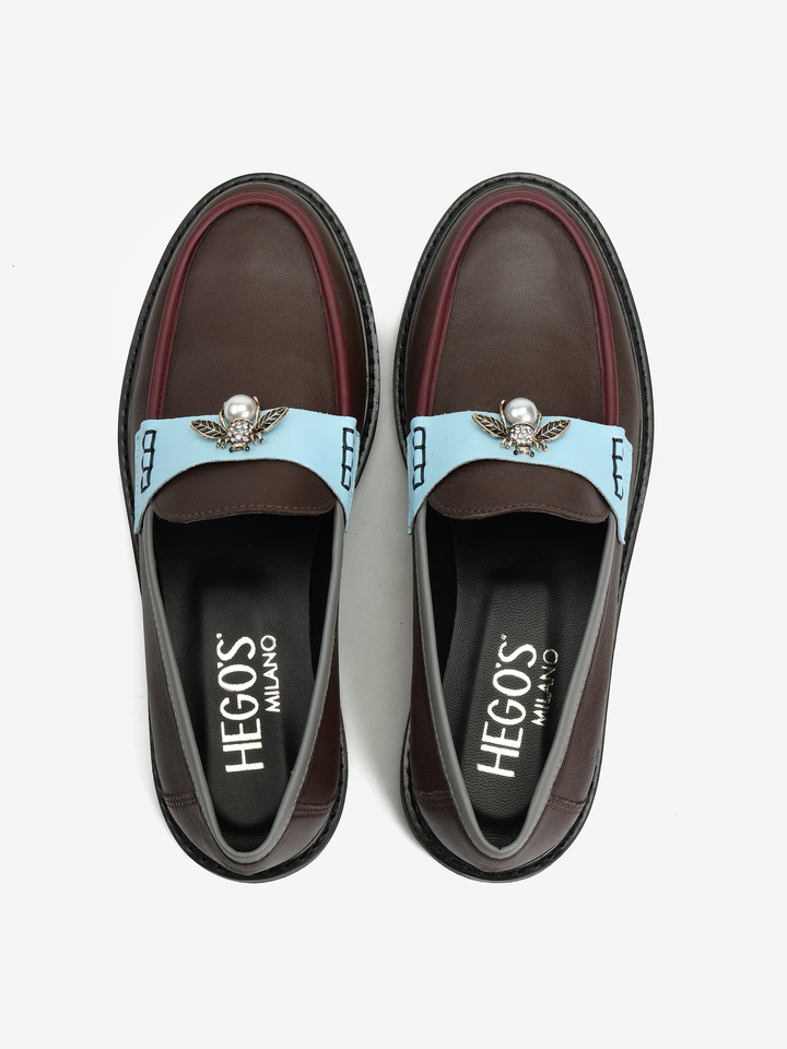 SKÓRZANE MOKASYNY HEGO'S MILANO