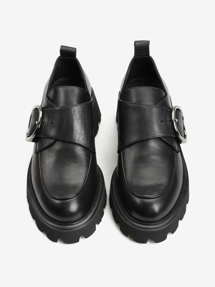 CZARNE PÓŁBUTY HEGO'S Milano