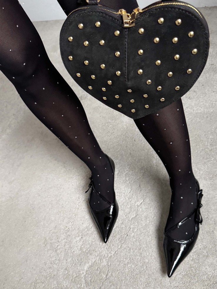 BALERINY HEGO'S MILANO F65867 VERNIZ PRETO