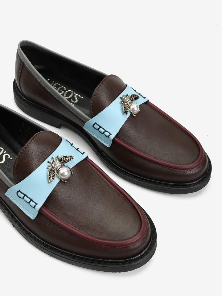 SKÓRZANE MOKASYNY HEGO'S MILANO