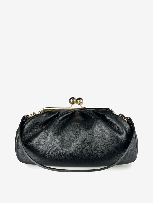 TOREBKA DAMSKA HEGO'S MILANO 9136 MARTELLATO NERO