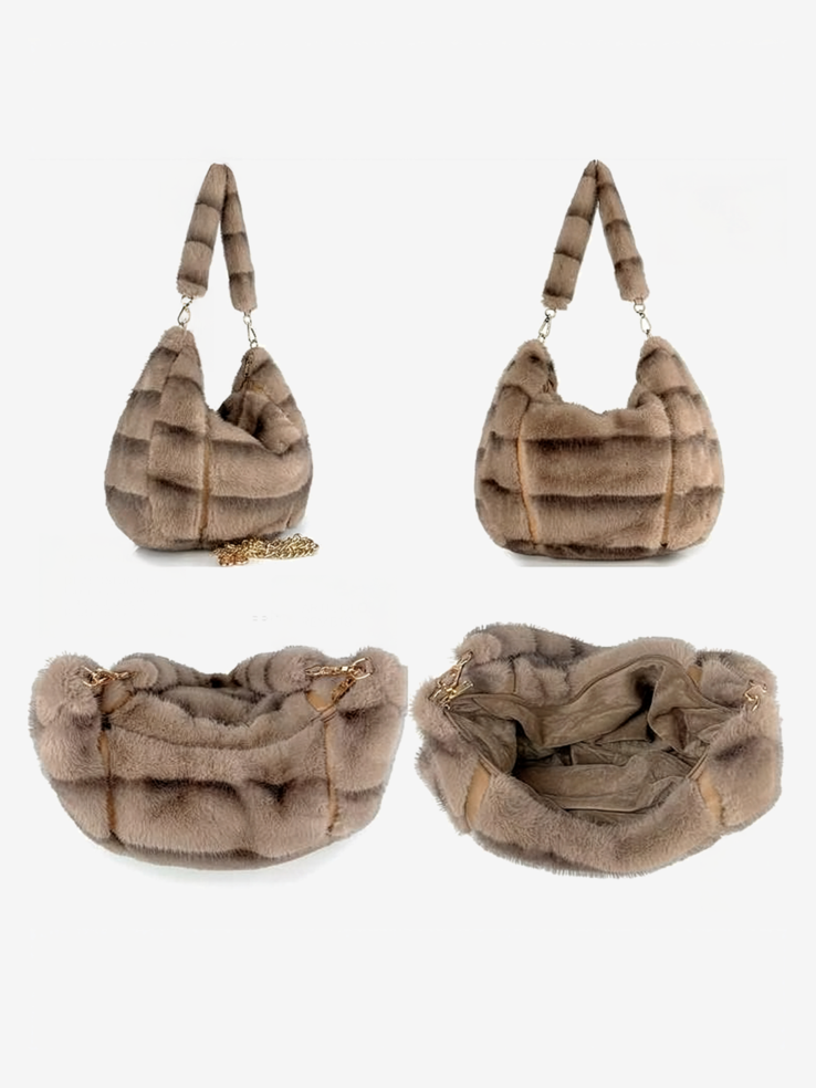 TOREBKA DAMSKA HEGO'S MILANO REMB18 ECOPELLICCIA T.MORO