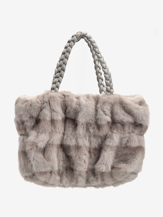 TOREBKA DAMSKA HEGO'S MILANO B36 ECOPELLICCIA GRIGIO