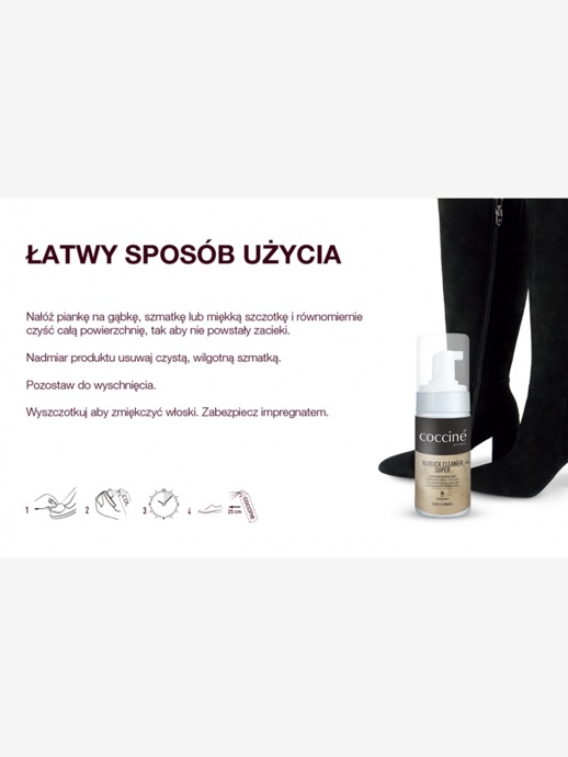 AKCESORIA DO BUTÓW COCCINE NUBUCK CLEANER SUPER