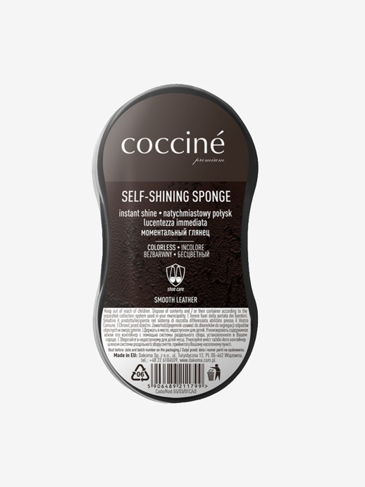 GĄBKA SAMONABŁYSZCZAJĄCA DO BUTÓW COCCINE SELF-SHINING SPONGE NEUTRAL