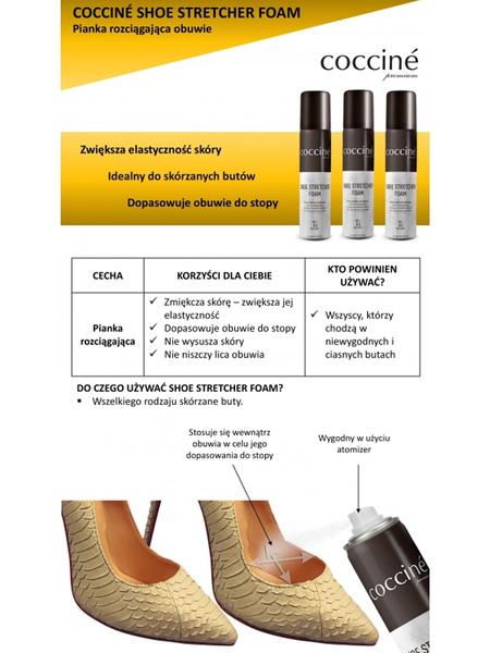 AKCESORIA DO BUTÓW COCCINE