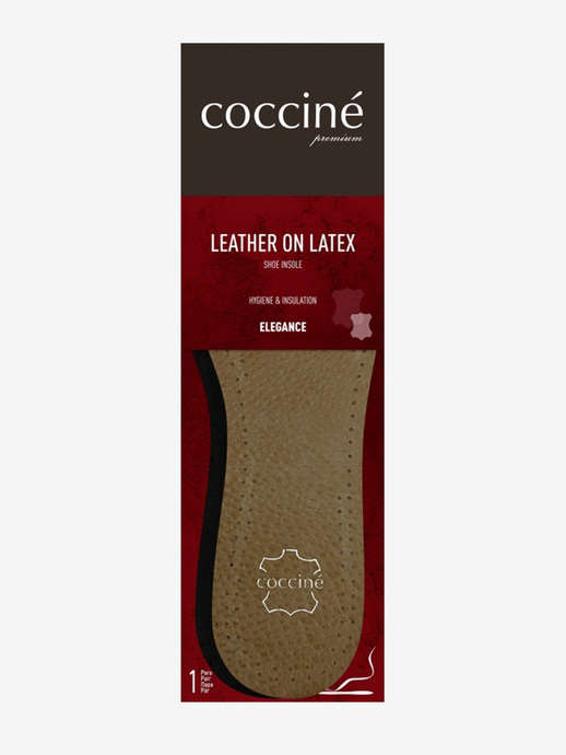 AKCESORIA DO BUTÓW COCCINE LEATHER ON LATEX CZARNY 39
