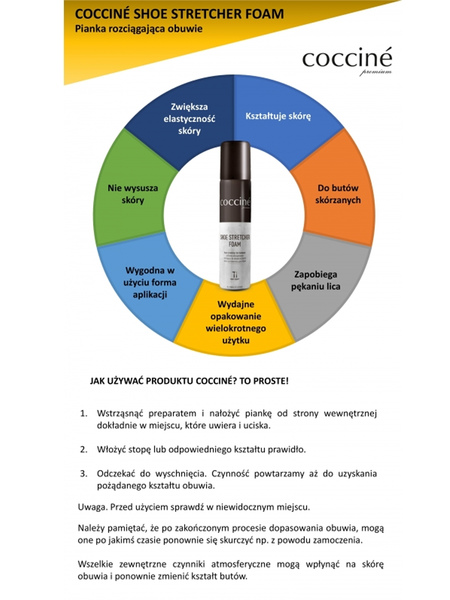 AKCESORIA DO BUTÓW COCCINE