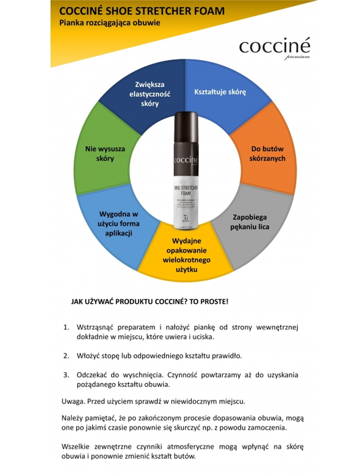 AKCESORIA DO BUTÓW COCCINE