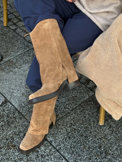 BOTKI HEGO'S MILANO KIM5107 SUEDE SIGARO