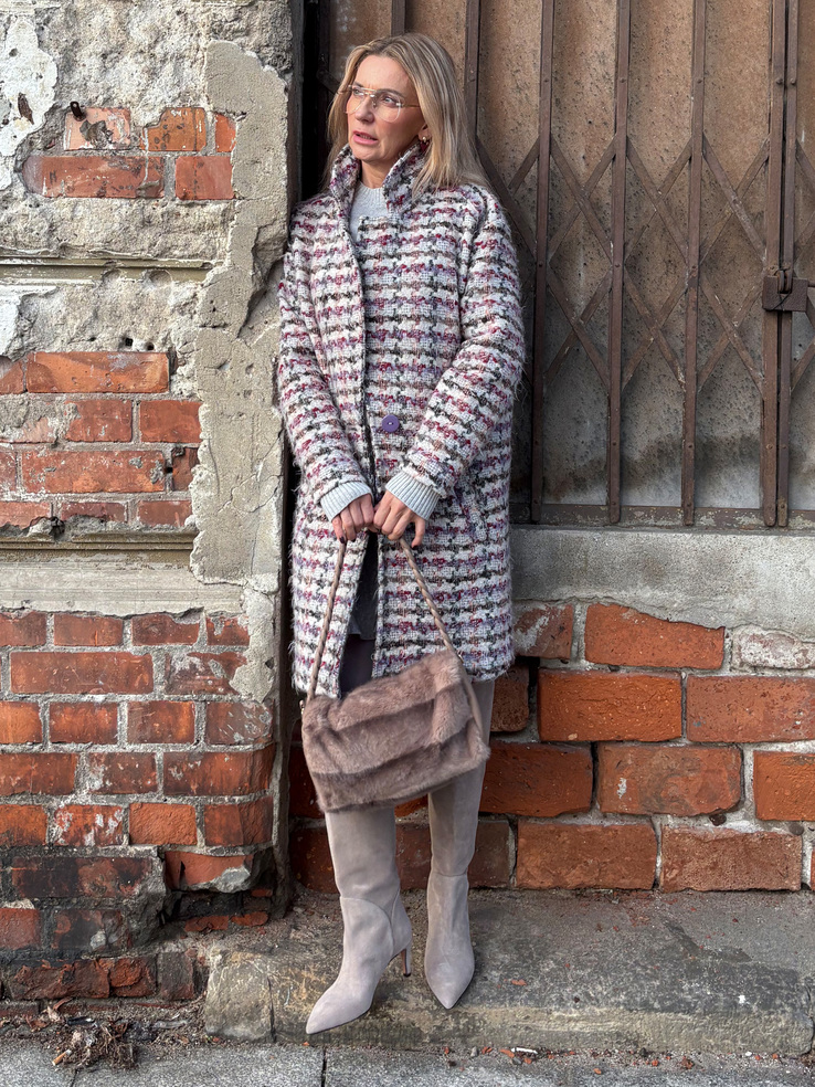 TOREBKA DAMSKA HEGO'S MILANO REMB22 ECOPELLICCIA TAUPE