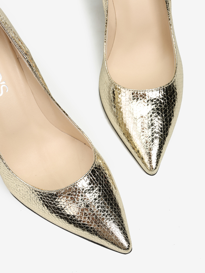 ZŁOTE SZPILKI HEGO'S MILANO