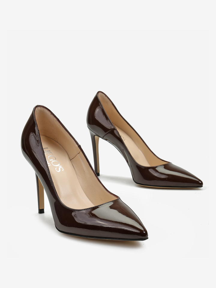 LAKIEROWANE SZPILKI HEGO'S MILANO