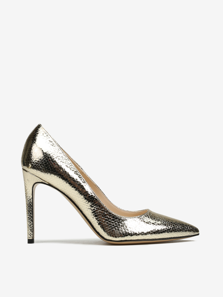 SZPILKI HEGO'S MILANO 4200 PITONE ORO