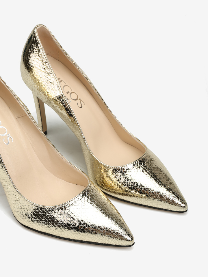 ZŁOTE SZPILKI HEGO'S MILANO