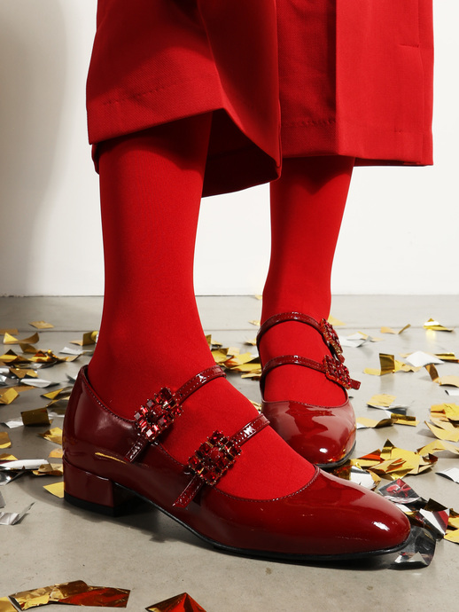 CZÓŁENKA HEGO'S Milano P1061 VERNICE RUBINO