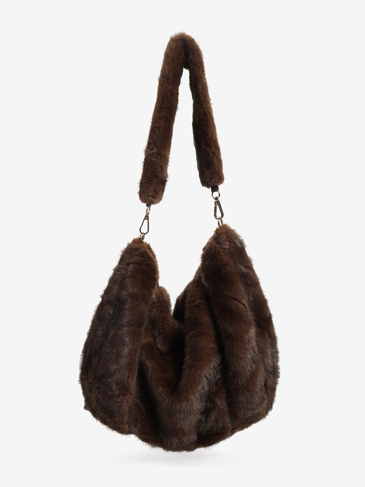 TOREBKA DAMSKA HEGO'S MILANO B35 ECOPELLICCIA T.MORO