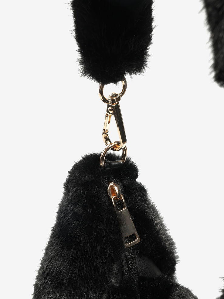 TOREBKA DAMSKA HEGO'S MILANO B35 ECOPELLICCIA NERO