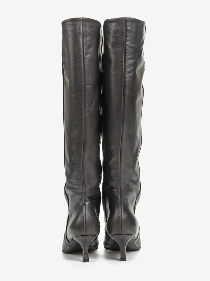 SKÓRZANE KOZAKI HEGO'S MILANO