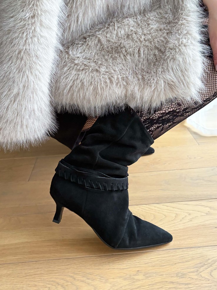 BOTKI HEGO'S MILANO 26B-CAV CAMOSCIO NERO