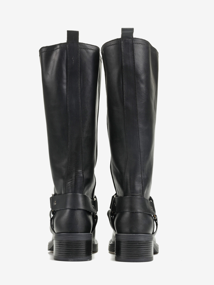 CZARNE KOZAKI HEGO'S MILANO