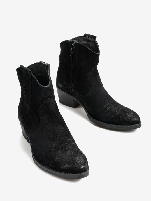 KOWBOJKI HEGO'S MILANO 1 CAMOSCIO NERO