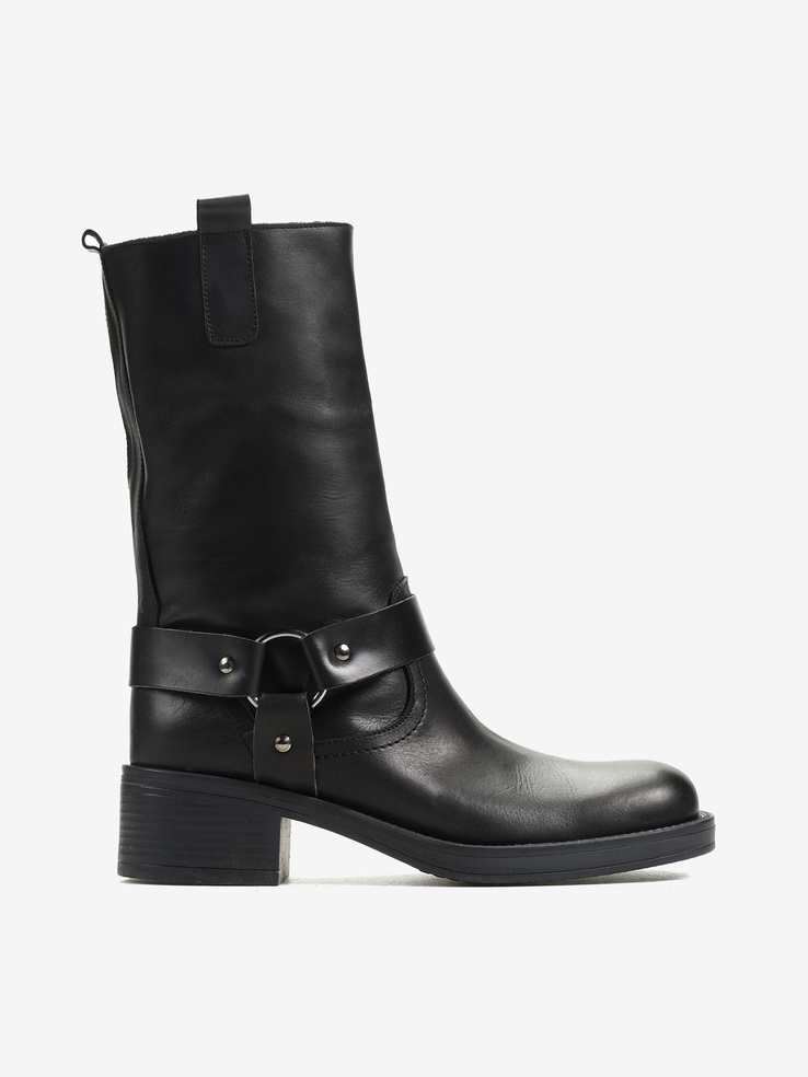 BOTKI HEGO'S MILANO 02 PELLE NERO