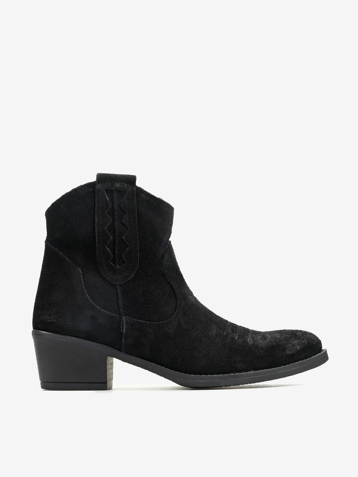 CZARNE KOWBOJKI HEGO'S MILANO