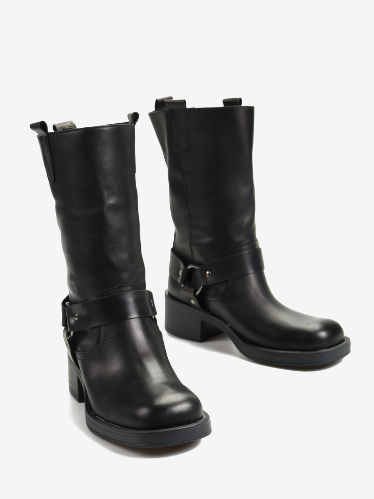 BOTKI HEGO'S MILANO 02 PELLE NERO