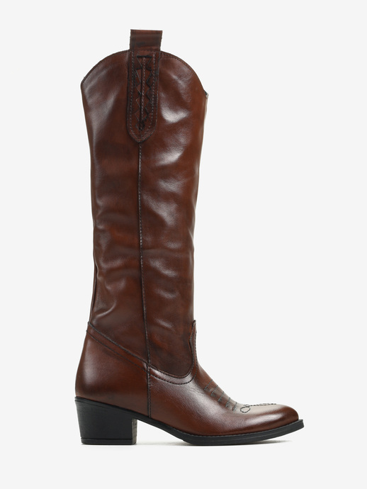 KOWBOJKI HEGO'S MILANO 1000 PELLE CUOIO