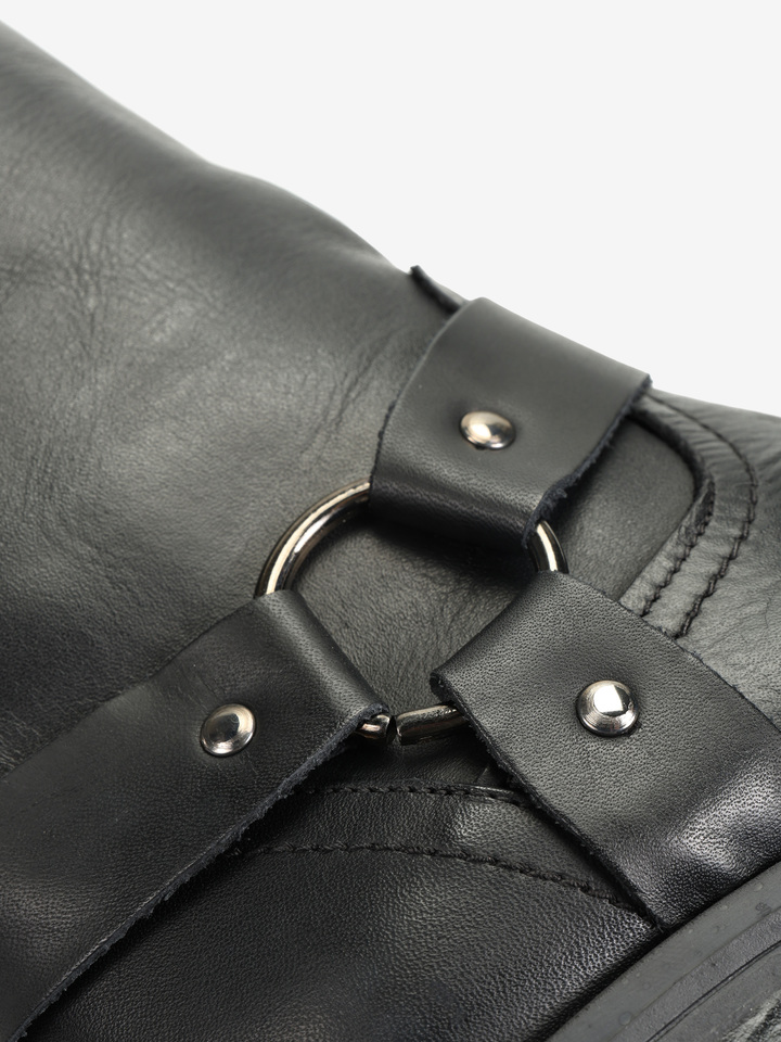 CZARNE KOZAKI HEGO'S MILANO