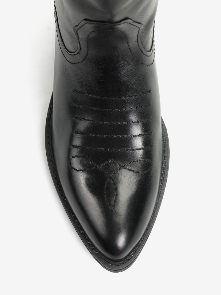 CZARNE KOWBOJKI HEGO'S MILANO