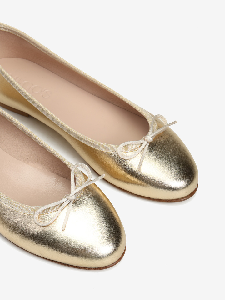 METALICZNE BALERINY  HEGO'S Milano