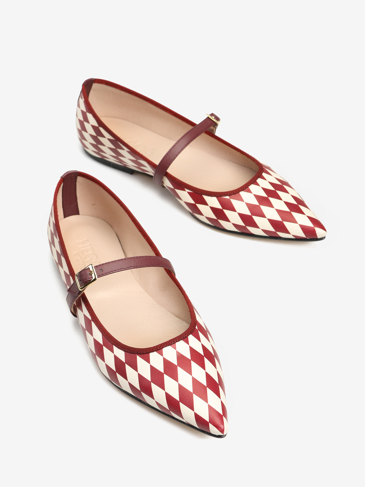 BALERINY HEGO'S MILANO 116L ROMBO BORDO