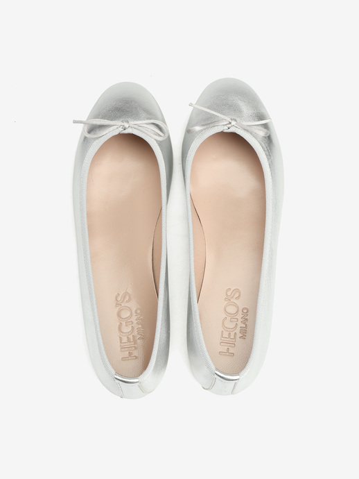 BALERINY HEGO'S Milano 1864 LAMINATO ARGENTO
