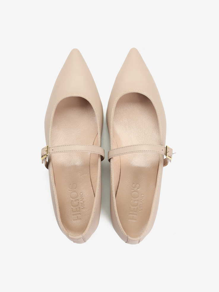 BALERINY HEGO'S Milano 116L NAPPA AVENA