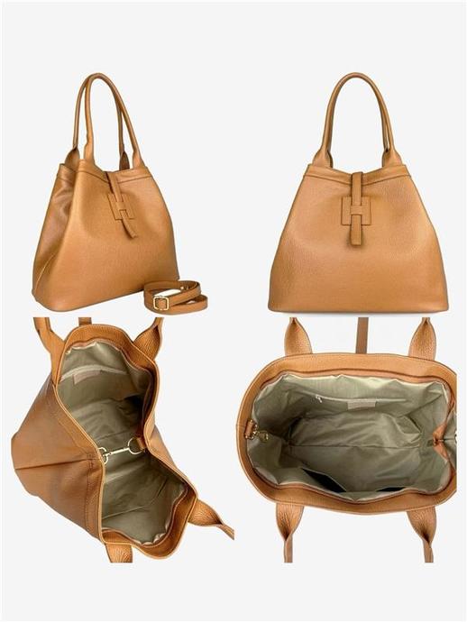 TOREBKA DAMSKA HEGO'S MILANO 21130 MARTELLATO CREMA