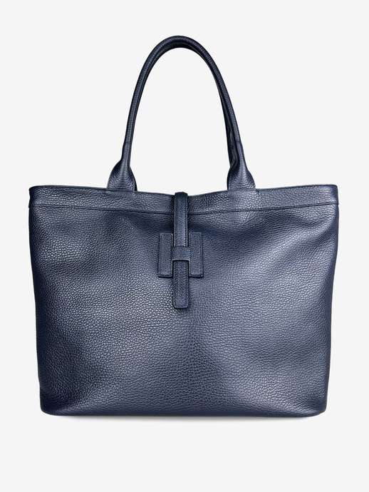 TOREBKA DAMSKA HEGO'S MILANO 21130 MARTELLATO BLU NAVY